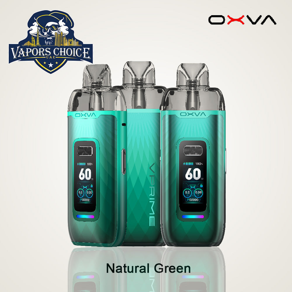 Oxva V Prime Vape Kit 60W 2600mAh Natural Green UAE Ajman & Al Sharjah