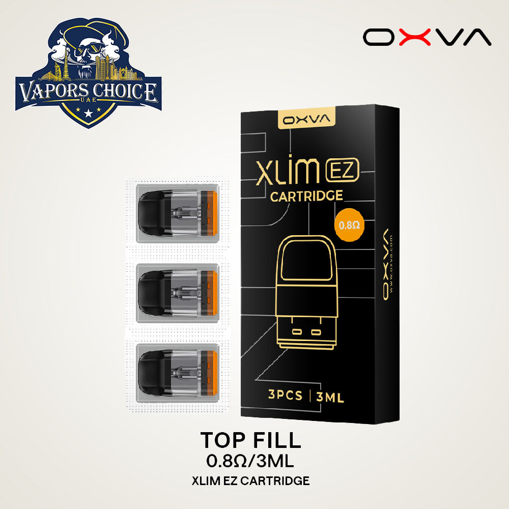 Oxva XLIM EZ CARTRIDGE (Pack of 3) 0.8 UAE Ajman & Al Sharjah