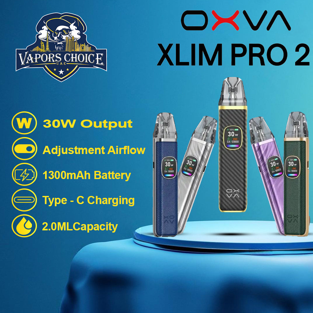 Oxva Xlim Pro 2 Pod System 1300mAh 1sr UAE Abu Dhabi
