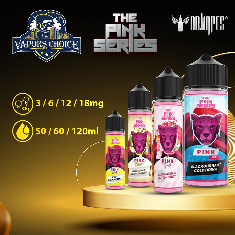 PINK SERIES E-LIQUIDS By DR.VAPE UAE Dubai