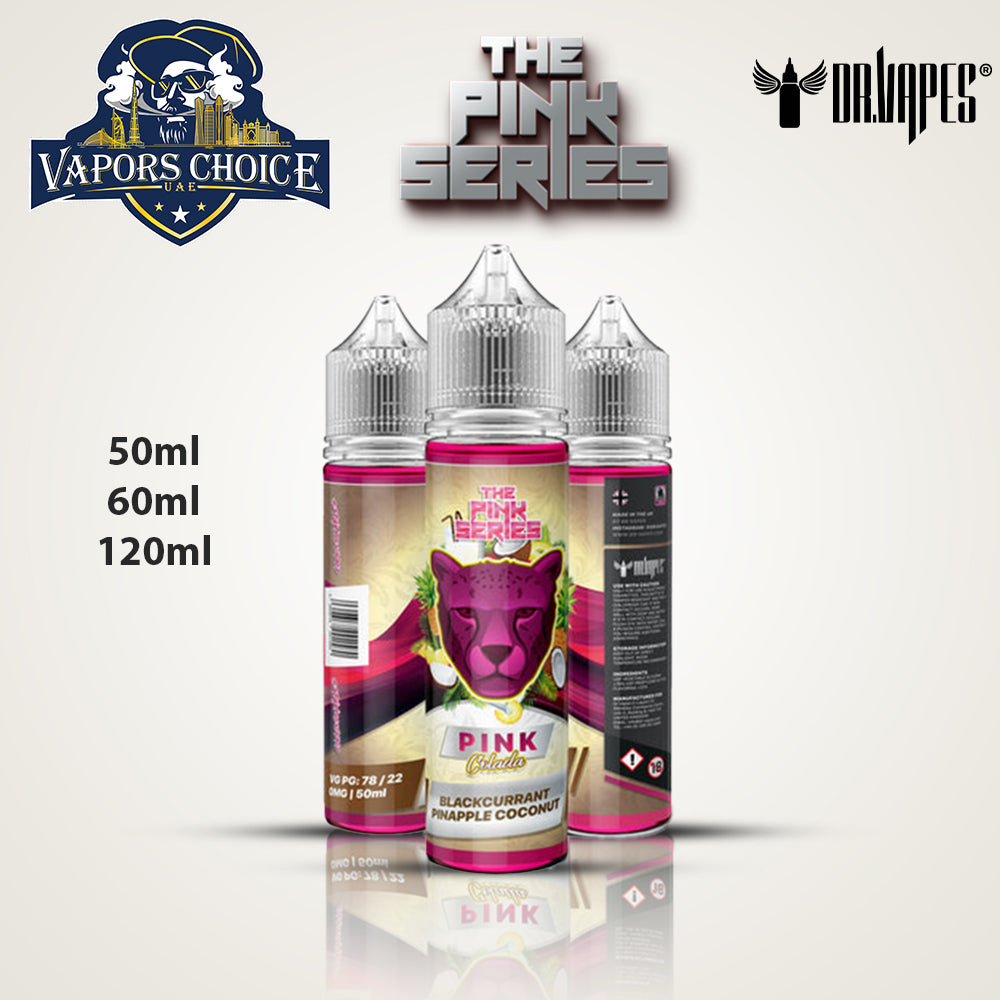 PINK SERIES E-LIQUIDS By DR.VAPE Pink Colada UAE Ajman