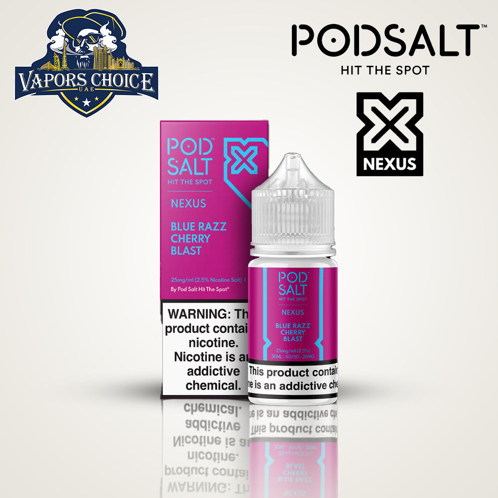POD SALT NEXUS 20MG SALTNIC 30ML Blue Razz Cherry Blast UAE Ajman