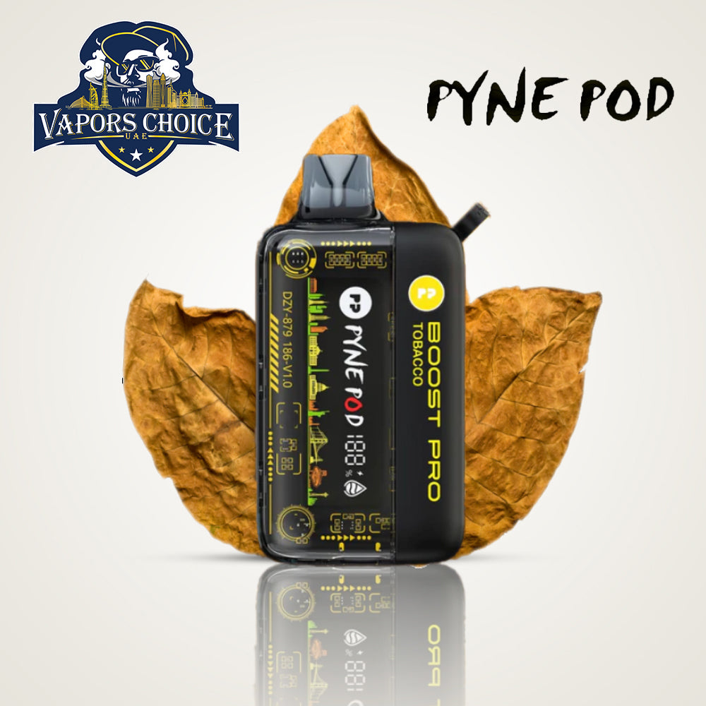 PYNE POD BOOST PRO 20000 PUFFS (50mg) - DISPOSABLE VAPE Tobacco UAE Al Ain