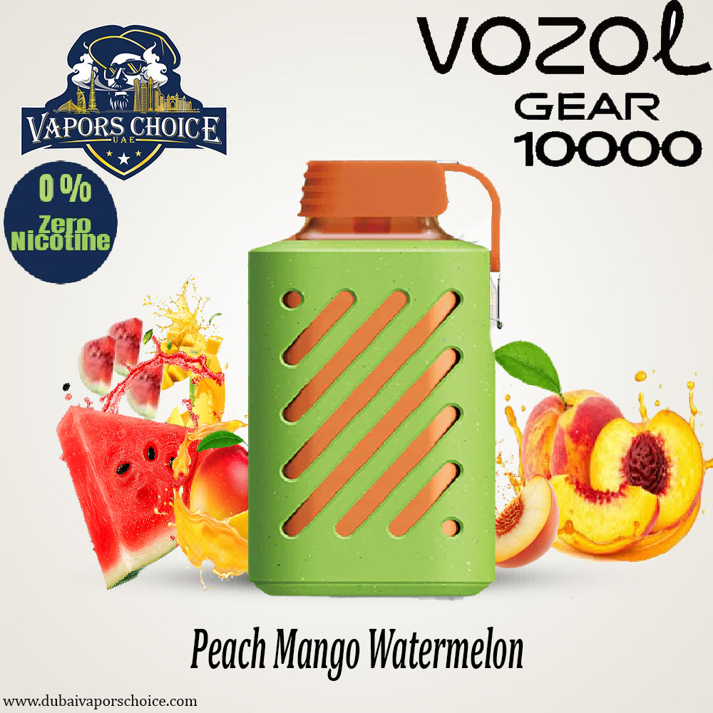 ZERO Nicotine - VOZOL GEAR 10K Puffs Disposable Vape  & UAE & Umm Al Quwain
