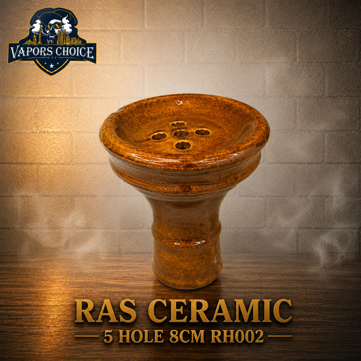 RAS CERAMIC 5 HOLE 8CM RH002