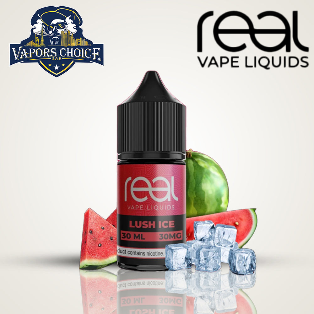 REAL VAPE  30ML SALTNIC Lush Ice UAE Ras Al Khaimah