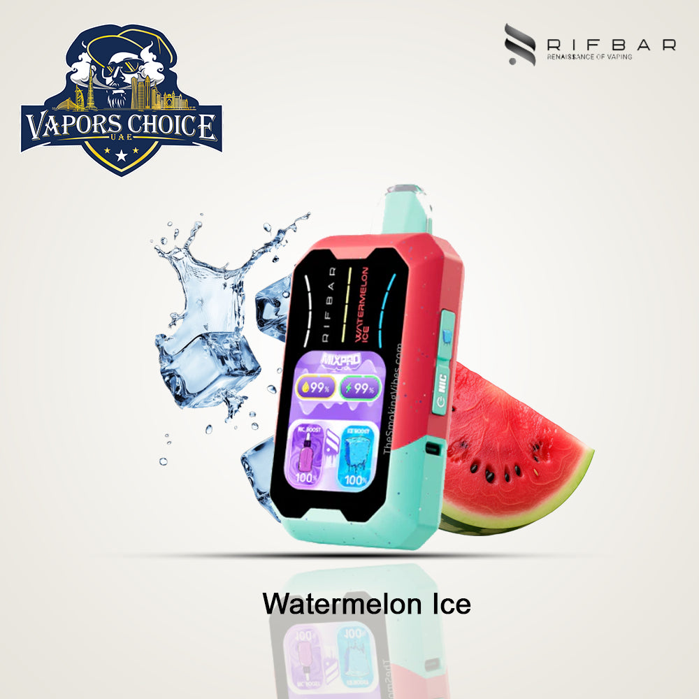 RIFBAR MIX PRO 40K PUFFS Disposable Vape Watermelon Ice UAE Ras Al-Khaimah