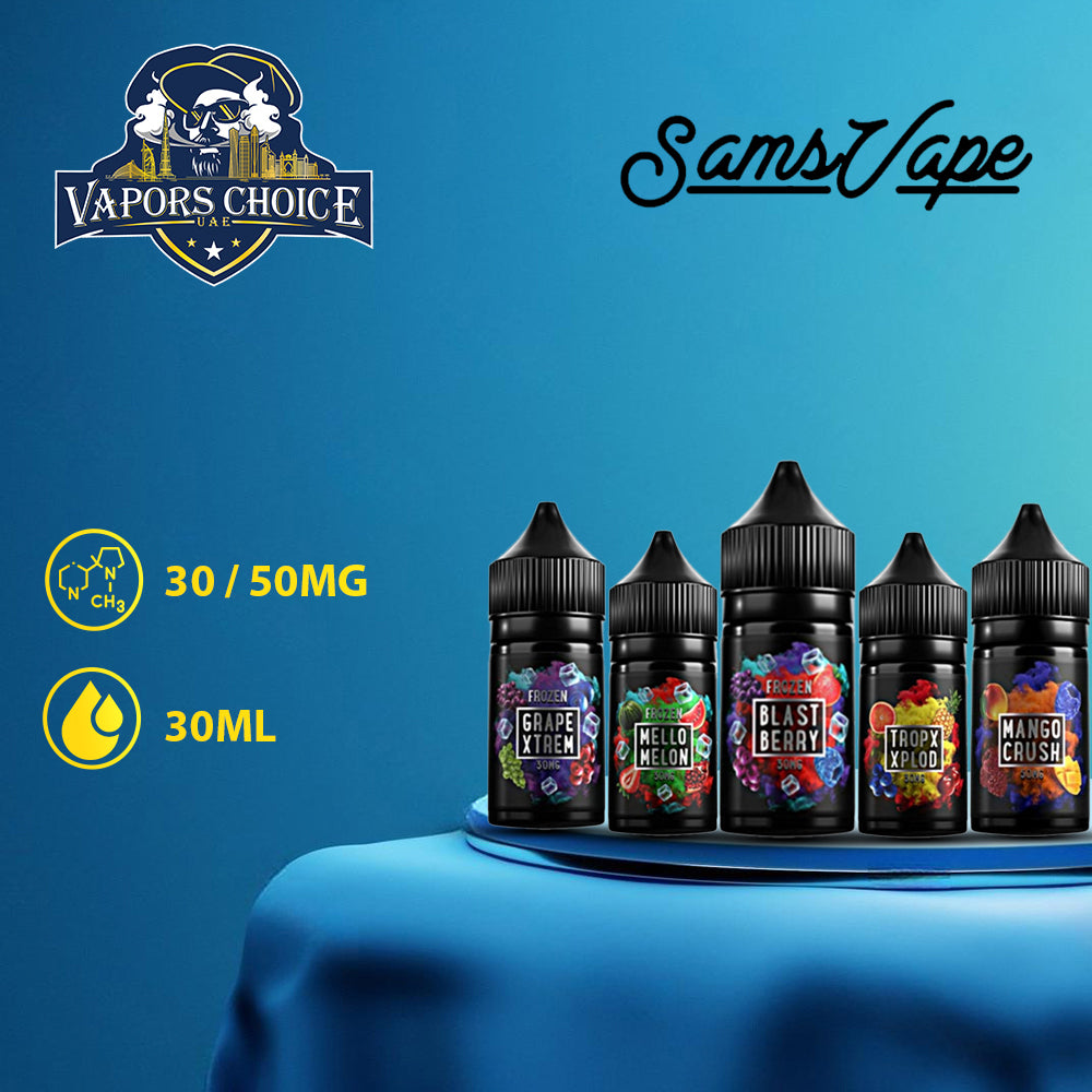 SAMS VAPE 30ML SALTNIC - Vapors Choice UAE SAMS VAPE 30ML SALTNIC - Vapors Choice UAE