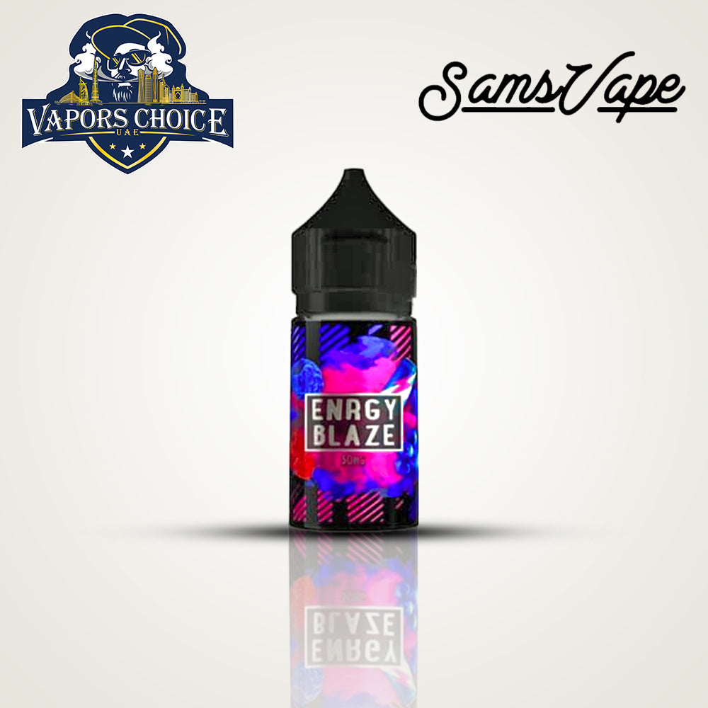 SAMS VAPE 30ML SALTNIC Energy Blaze Dubai 