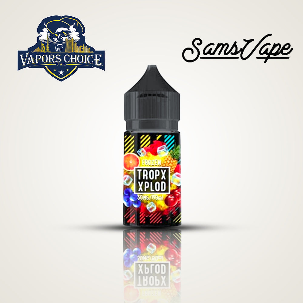 SAMS VAPE 30ML SALTNIC Frozen Tropx Xplod Ajman