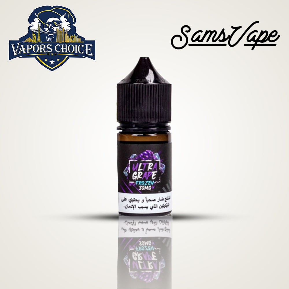SAMS VAPE 30ML SALTNIC Frozen Ultra Grape  Ajman 