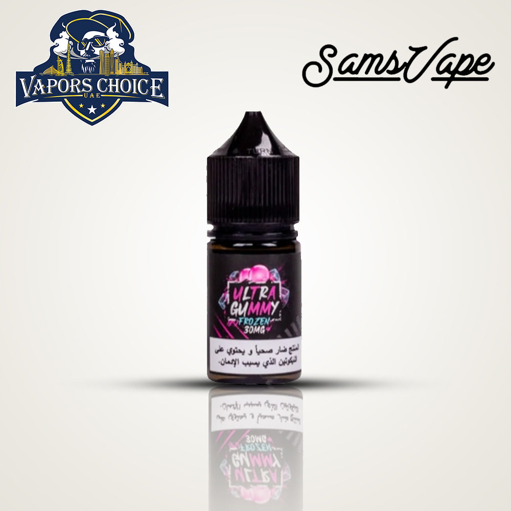 SAMS VAPE 30ML SALTNIC Frozen Ultra Gummy Ras Al Khaimah 