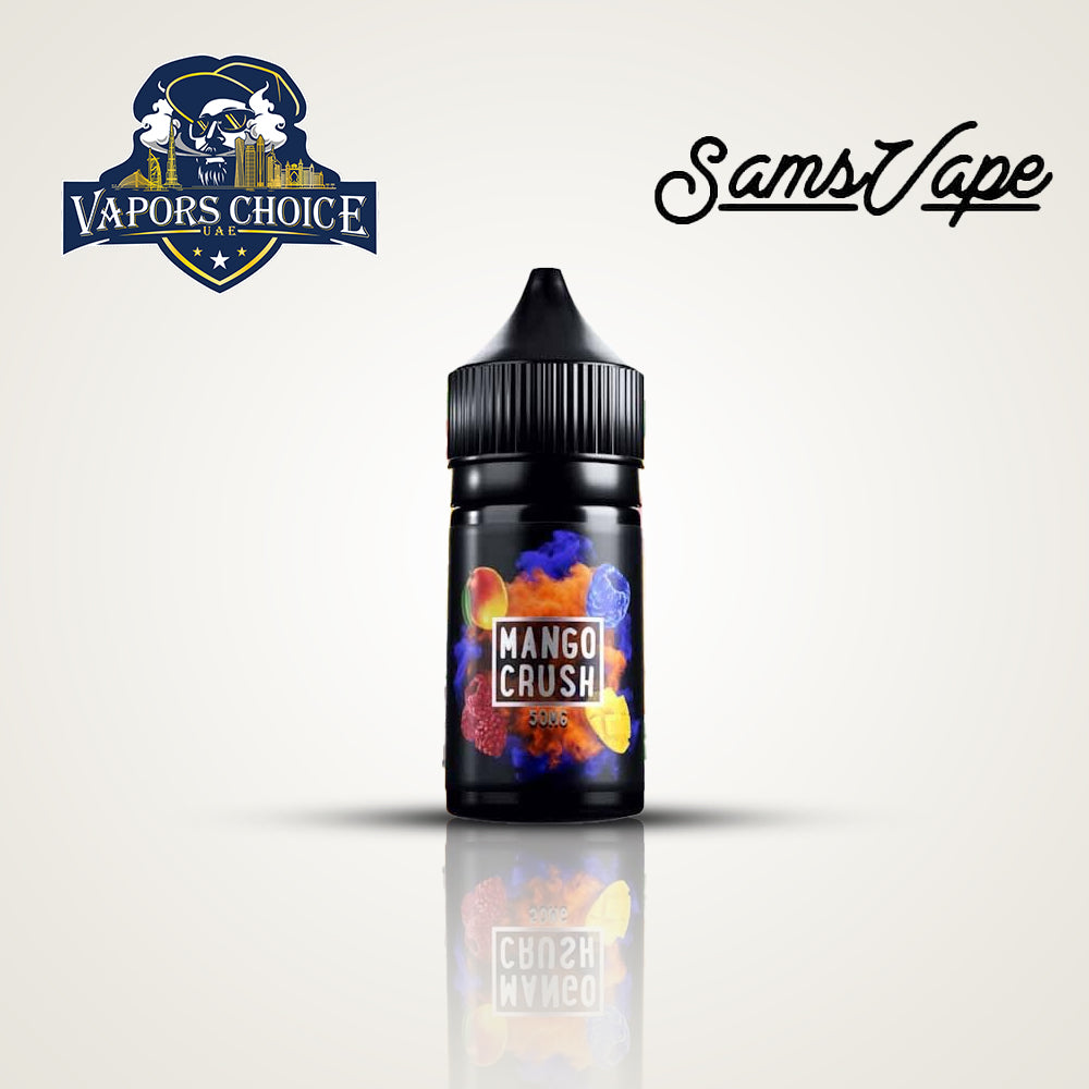 SAMS VAPE 30ML SALTNIC Mango Crush Ajman 