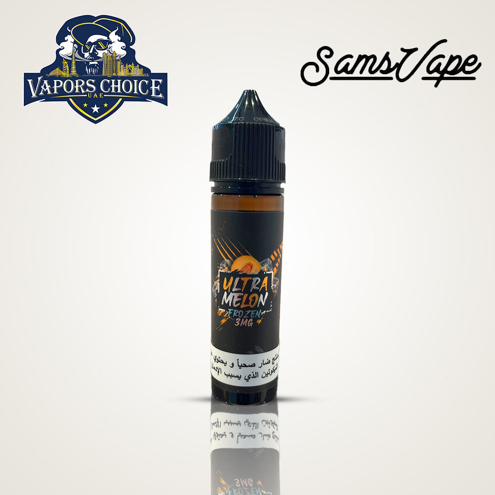 SAMS VAPE Premium E-Liquids  60ML & 120ML Juice (FROZEN SERIES) Ultra Melon UAE Abu Dhabi