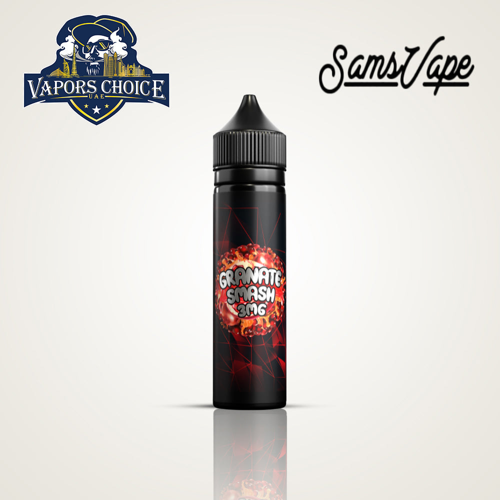 SAMS VAPE Premium E-Liquids  60ML & 120ML Juice Granate Smash UAE Ajman 