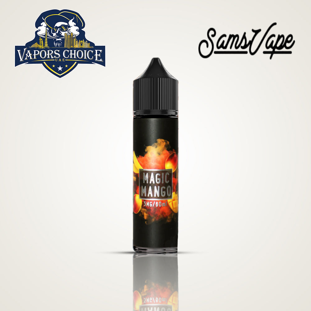SAMS VAPE Premium E-Liquids  60ML & 120ML Juice Magic Mango UAE Abu Dhabi 