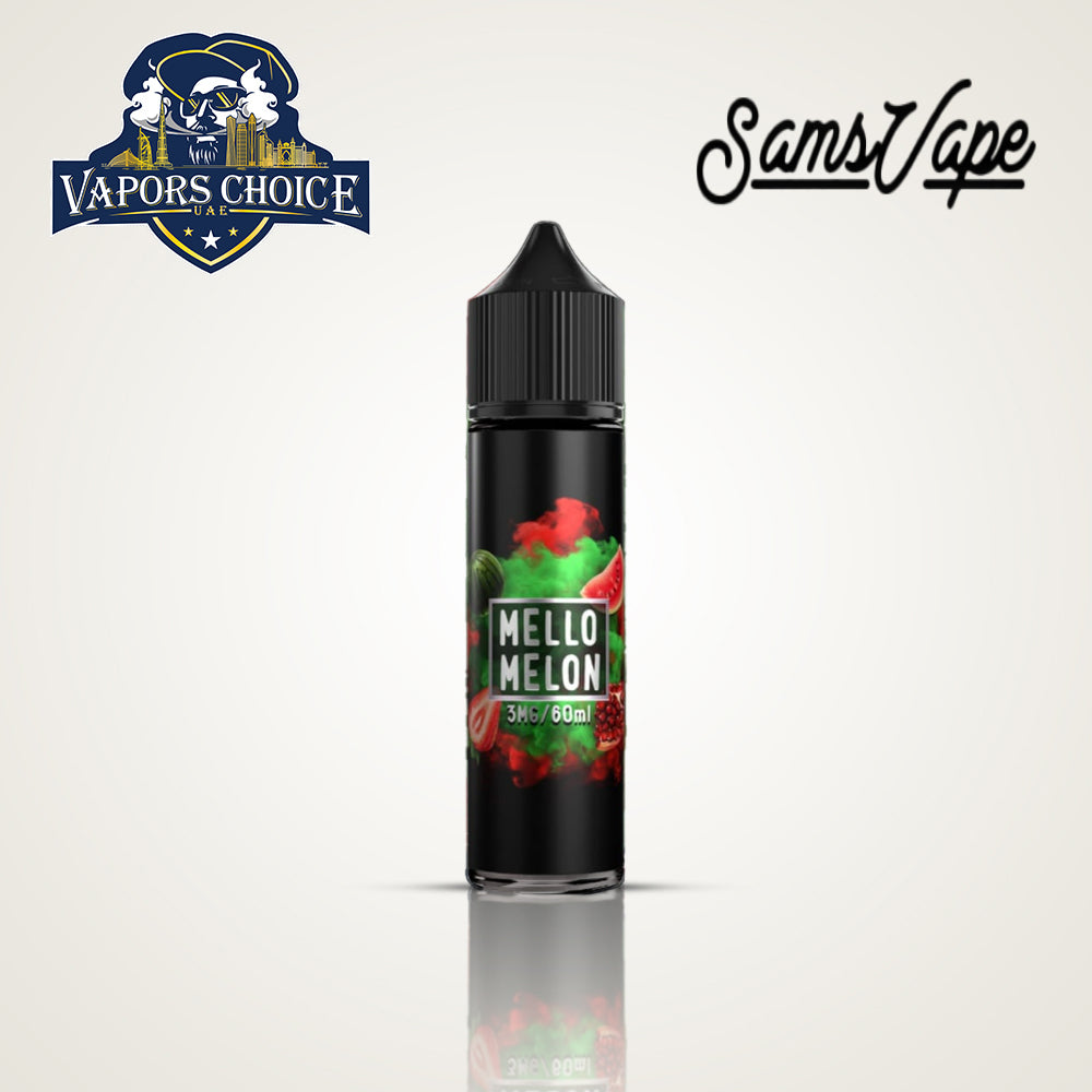 SAMS VAPE Premium E-Liquids  60ML & 120ML Juice Mello Melon UAE Al Ain