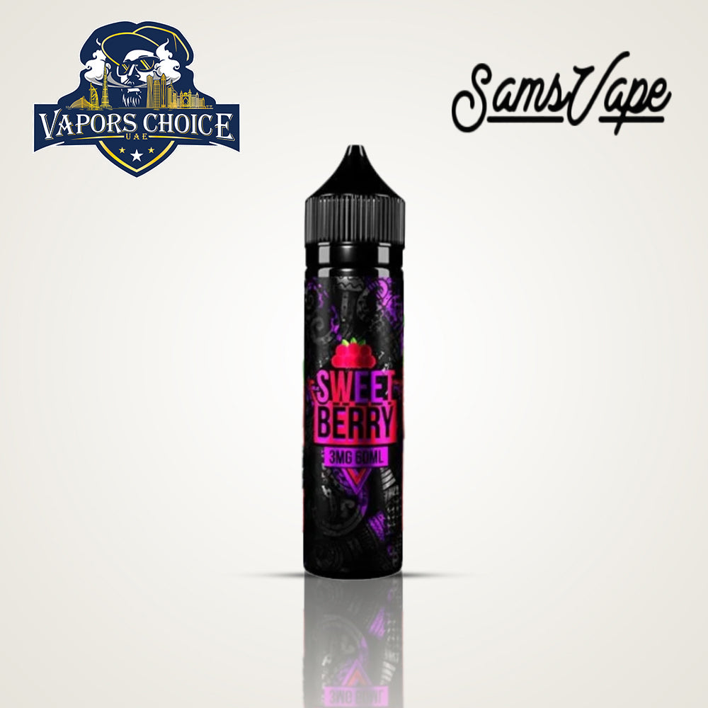 SAMS VAPE Premium E-Liquids  60ML & 120ML Juice Sweet Berry UAE Dubai & Abu Dhabi