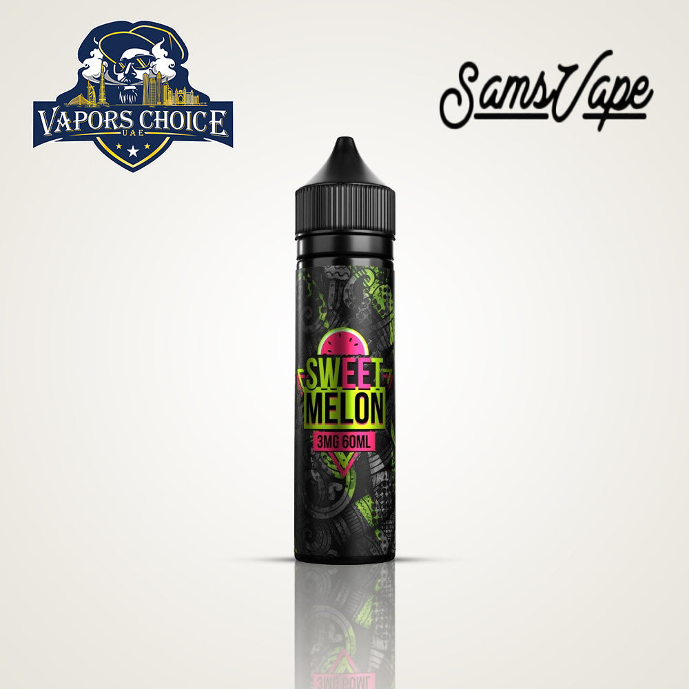 SAMS VAPE Premium E-Liquids  60ML & 120ML Juice Sweet Melon UAE Dubai 