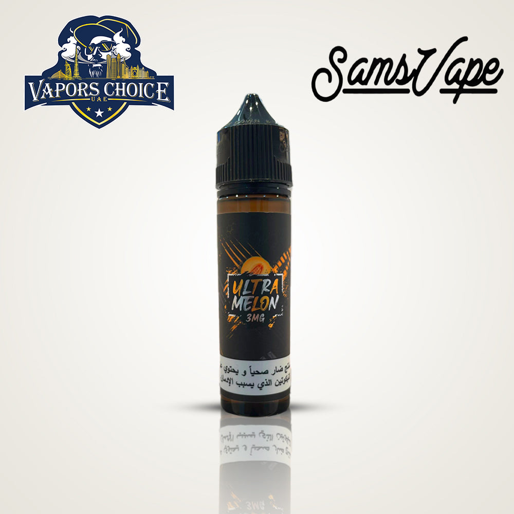 SAMS VAPE Premium E-Liquids  60ML & 120ML Juice Ultra  Melon UAE Al Ain