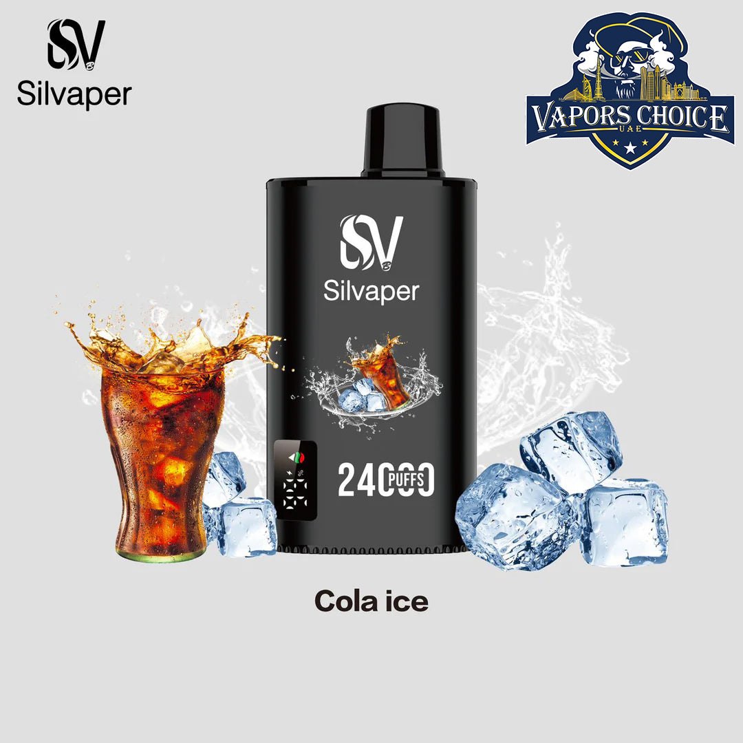SILVAPER 24000 PUFFS (20mg) - DISPOSABLE VAPE Cola Ice UAE Dubai 