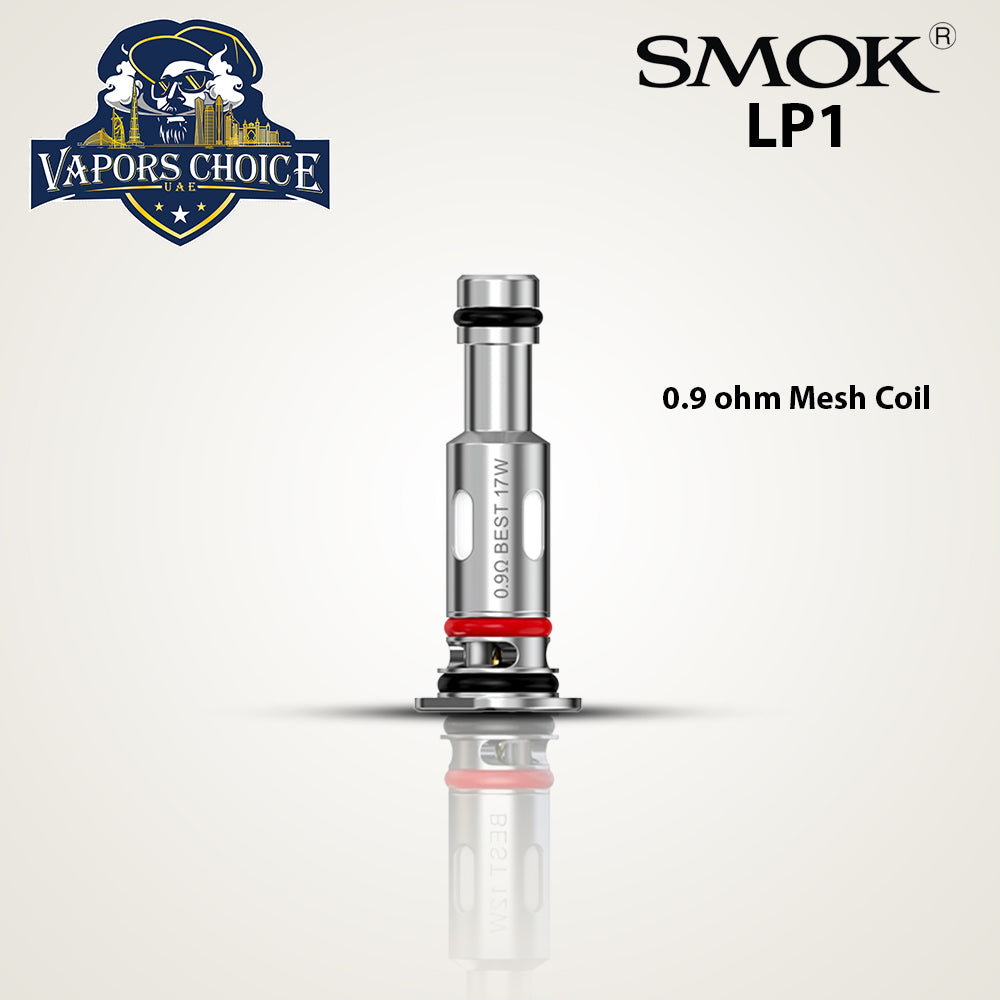 SMOK LP1 Replacement Coils (5pcs/Pack) 0.9 ohm Mesh Coil UAE Al Ain