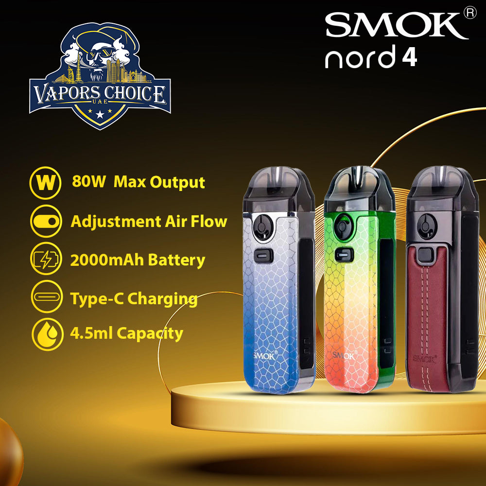 SMOK Nord 4 80W Pod Kit 2000mAh UAE Dubai