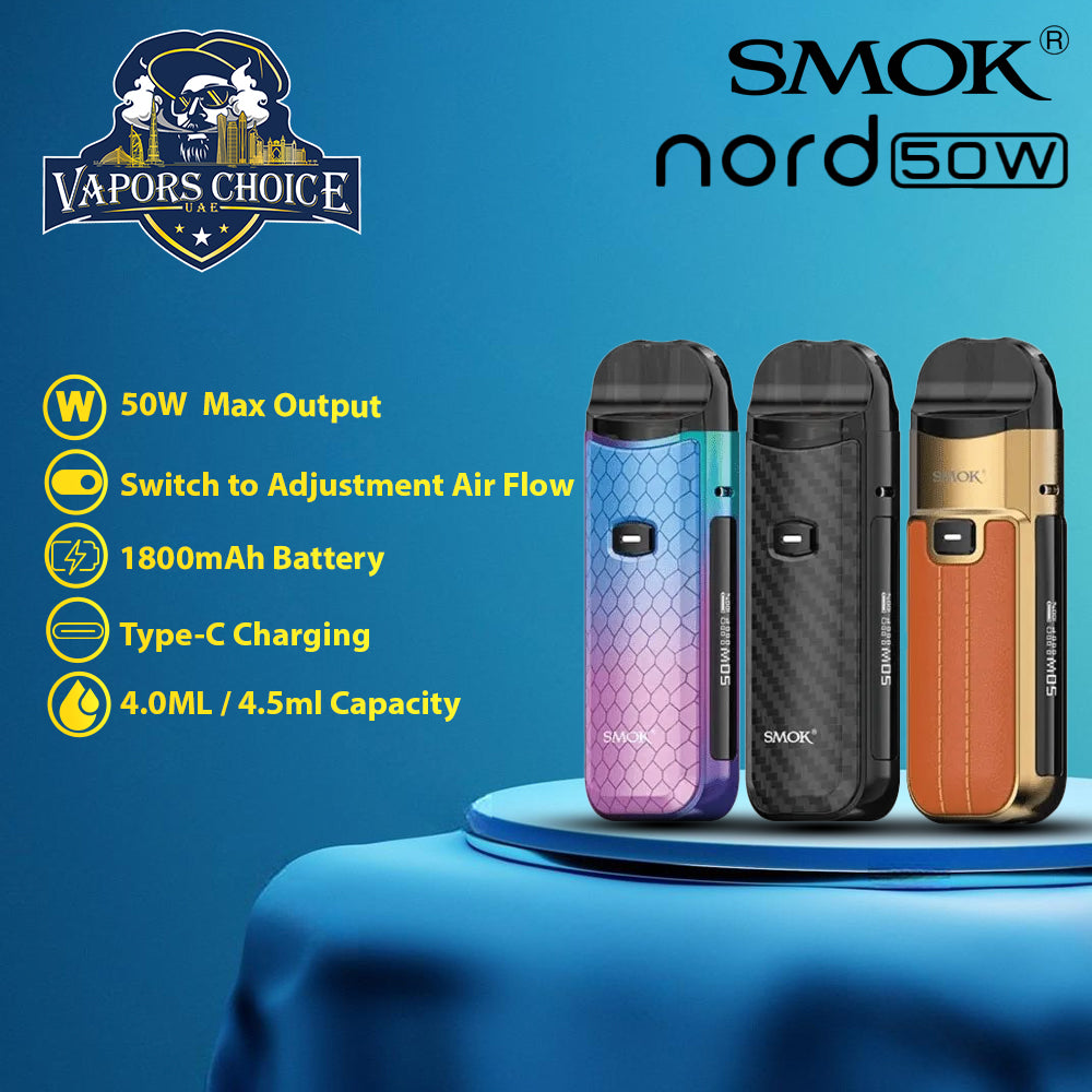 SMOK Nord 50W Pod System Kit 1800mAh UAE Dubai & Abu Dhabi