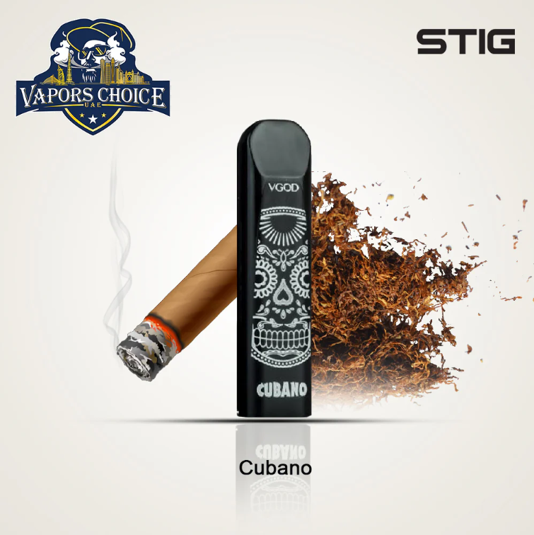 STIG (60mg) 700 PUFFS DISPOSABLE VAPE X3 by VGOD - American Version  UAE Sharjah & Abu Dhabi 