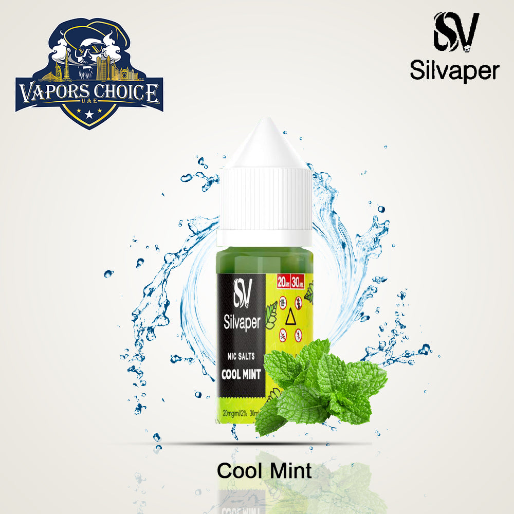 Silvaper 20mg Salt Nic 30ml Cool Mint UAE Ajman