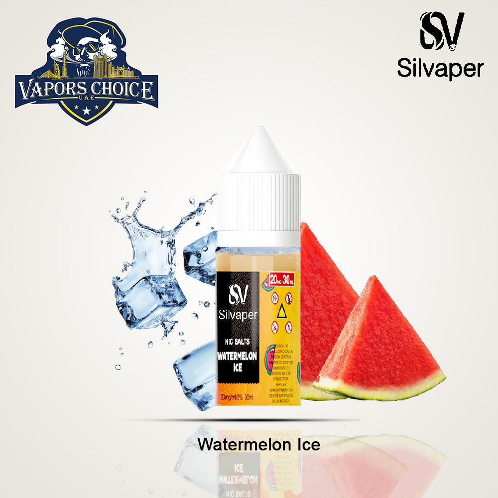 Silvaper 20mg Salt Nic 30ml Watermelon Ice UAE Al Ain