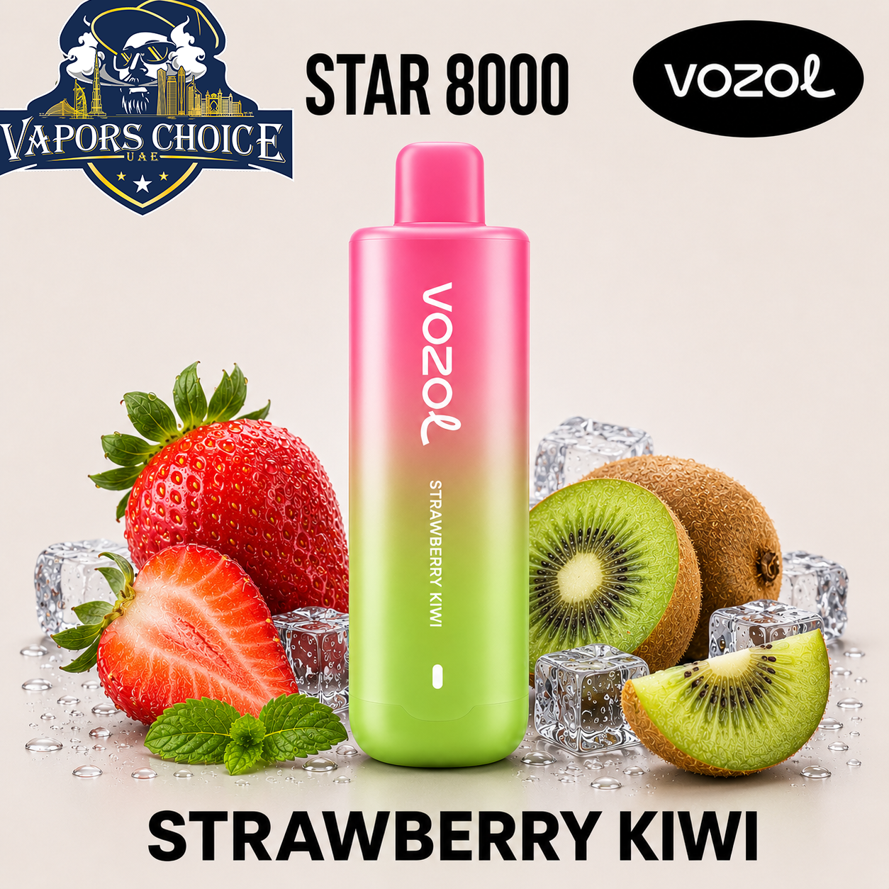 Vozol Star 8000 Puffs Disposable Vape 5% & UAE & Dubai 