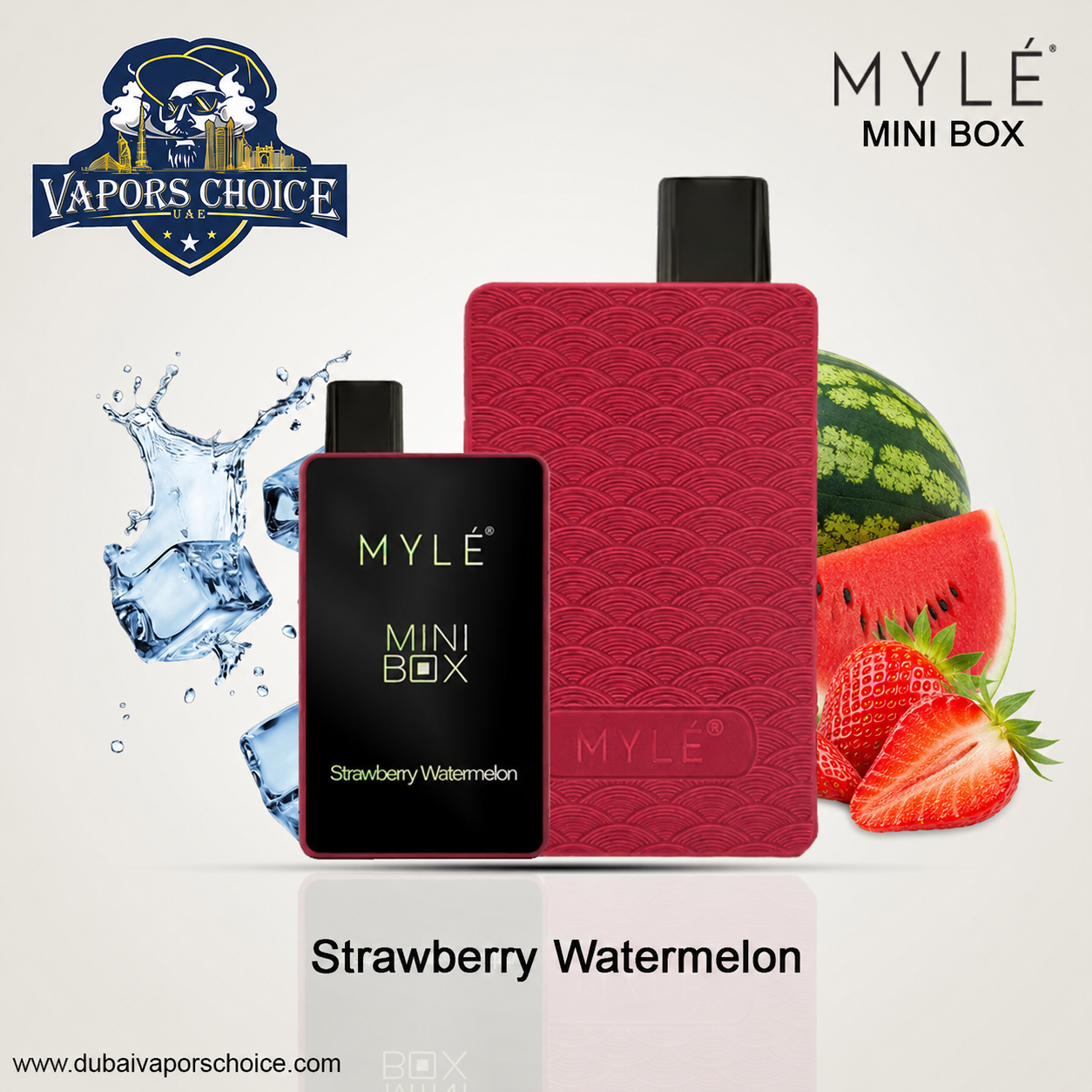MYLE MINI BOX 1500 PUFFS DISPOSABLE VAPE (20mg Nicotine) UAE Abu Dhabi 