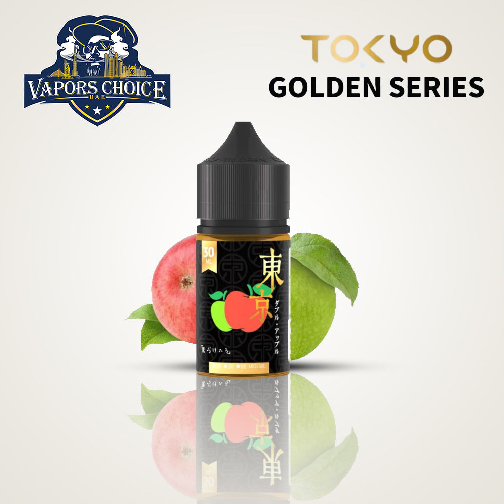 TOKYO E-JUICES SALTNIC 30ML GOLDEN SERIES Double Apple UAE Ajman 