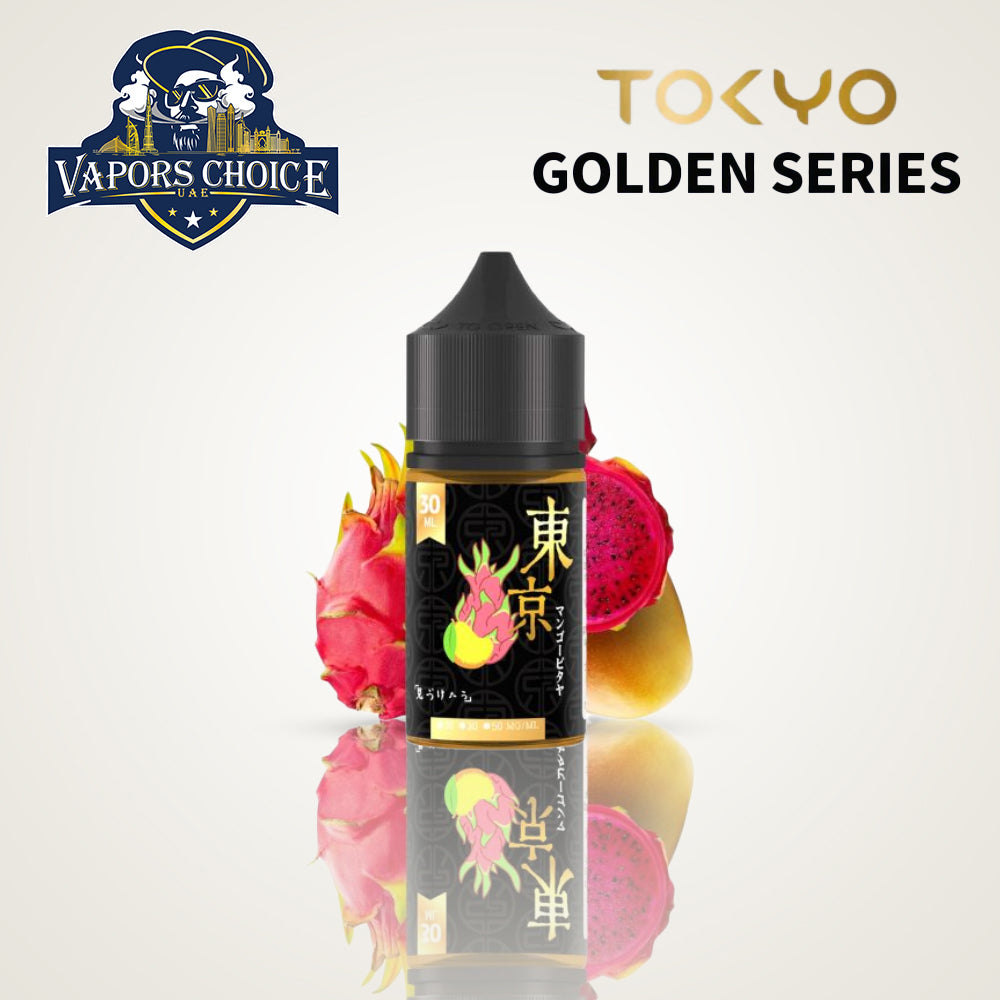 TOKYO E-JUICES SALTNIC 30ML GOLDEN SERIES Mango Pitaya UAE Ajman