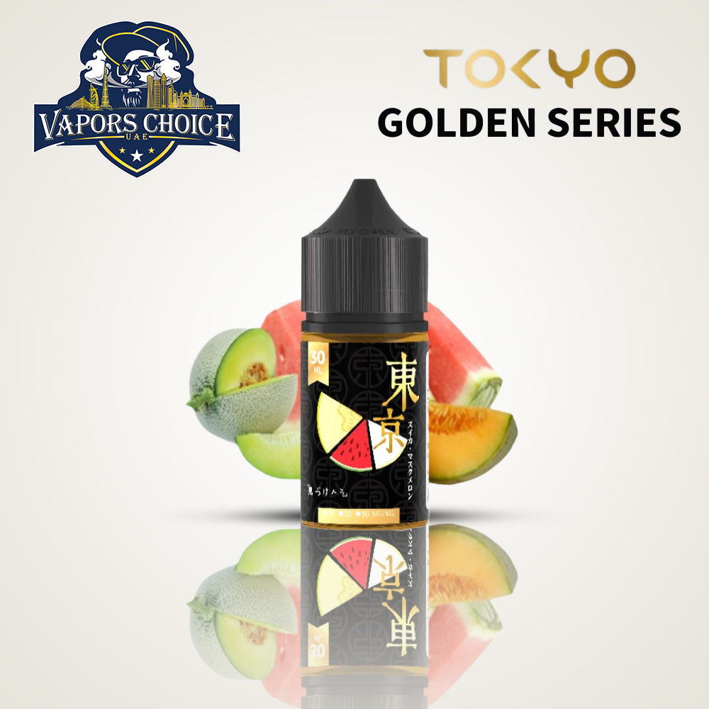 TOKYO E-JUICES SALTNIC 30ML GOLDEN SERIES Mixed Melons UAE Ras Al Khaimah 