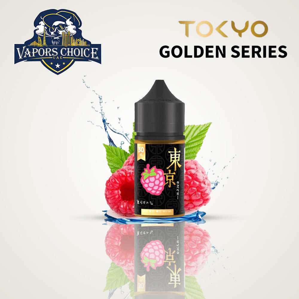 TOKYO E-JUICES SALTNIC 30ML GOLDEN SERIES Raspberry Ice Al Sharjah 