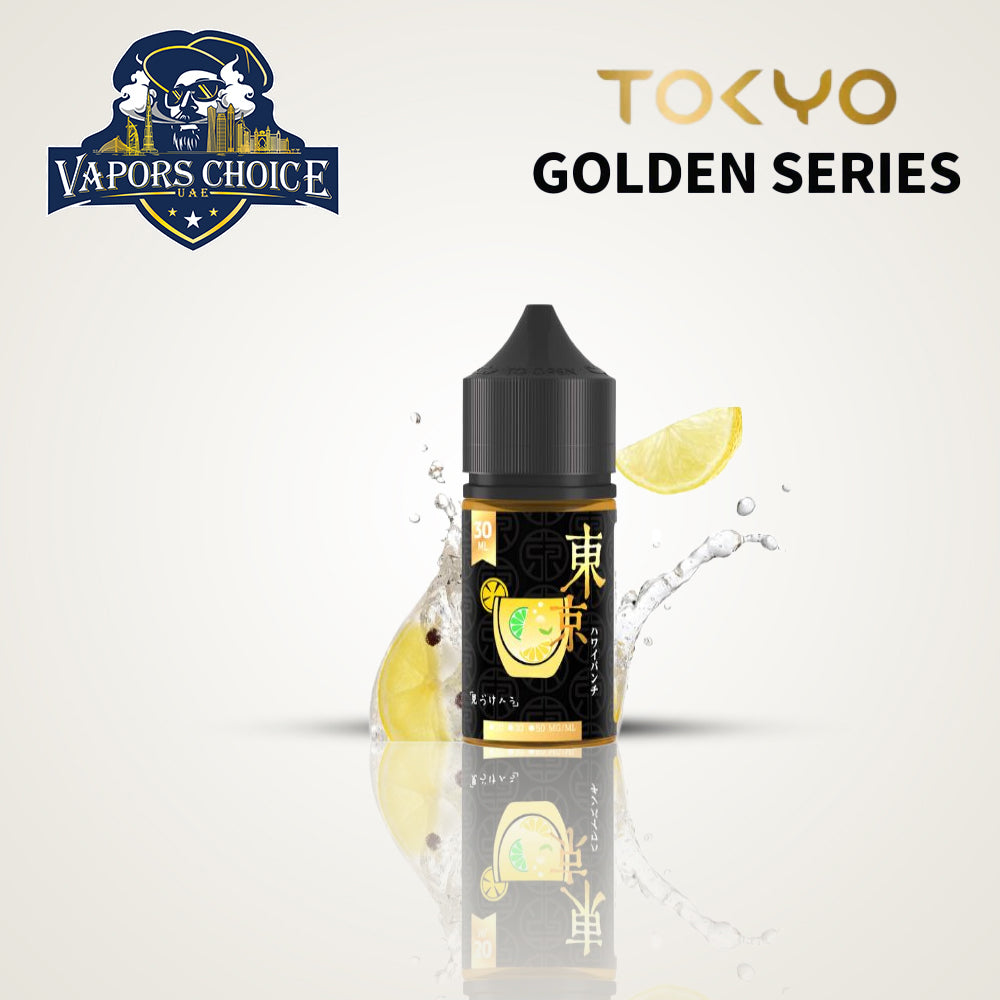 TOKYO E-JUICES SALTNIC 30ML GOLDEN SERIES Sparkling Punch Ras Al Khaimah 