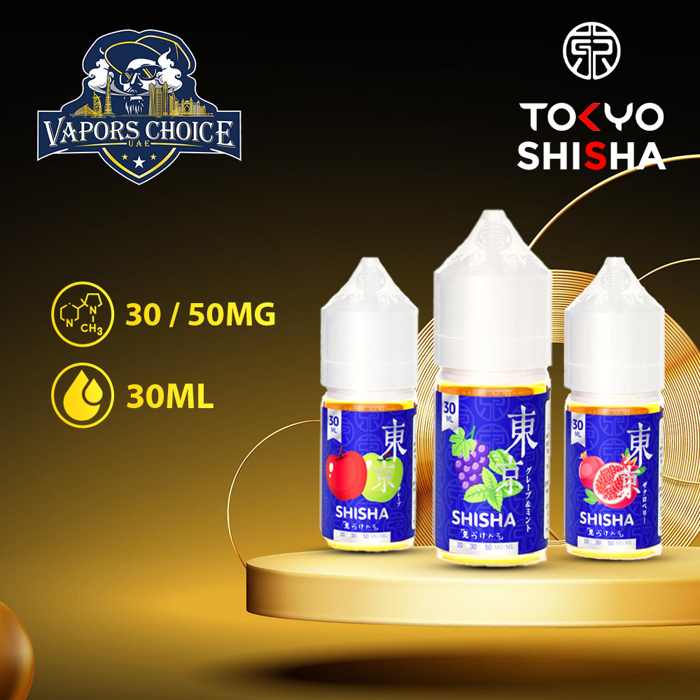 TOKYO E-JUICES SALTNIC 30ML SHISHA SERIES Dubai