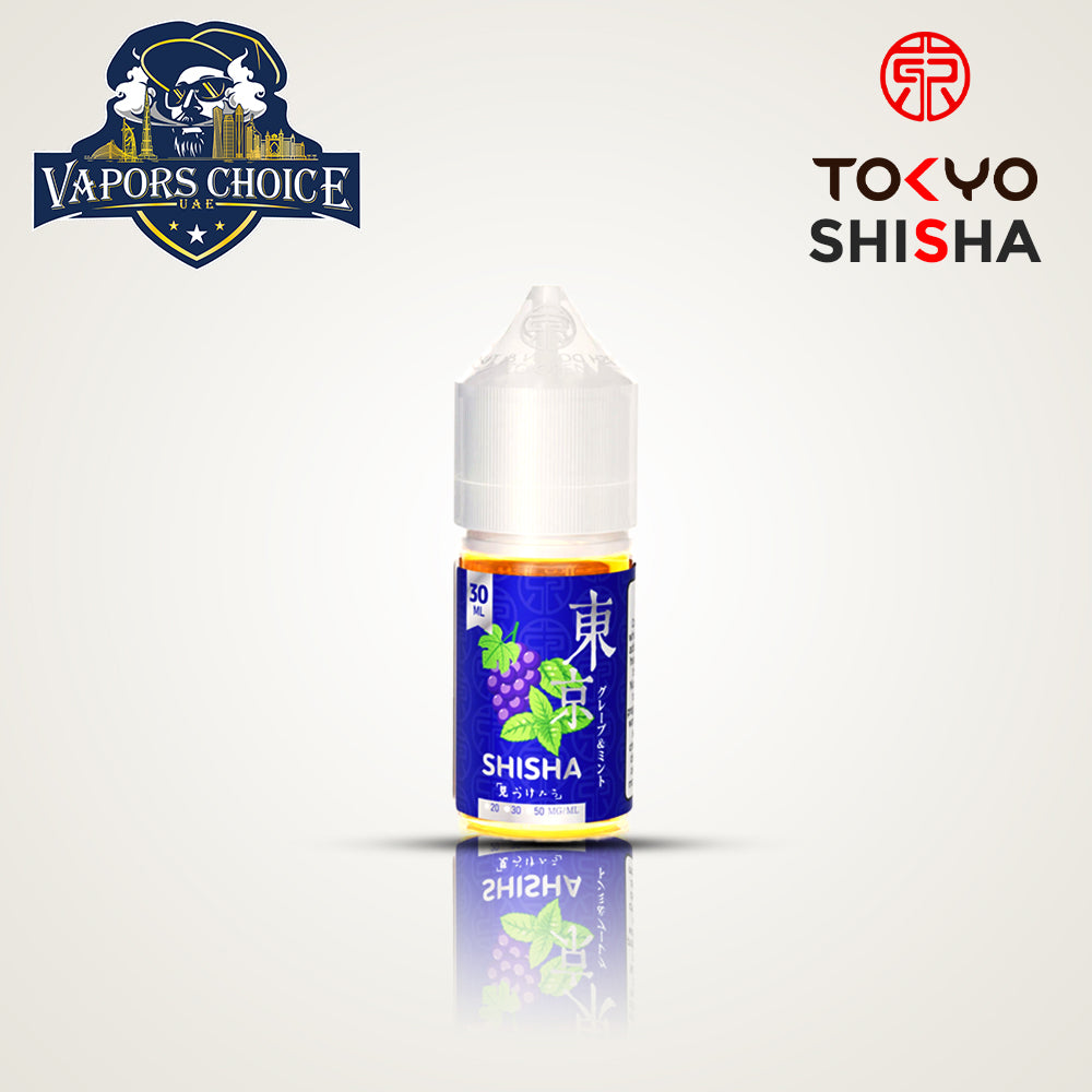 TOKYO E-JUICES SALTNIC 30ML SHISHA SERIES Grape Mint UAE Al Ain