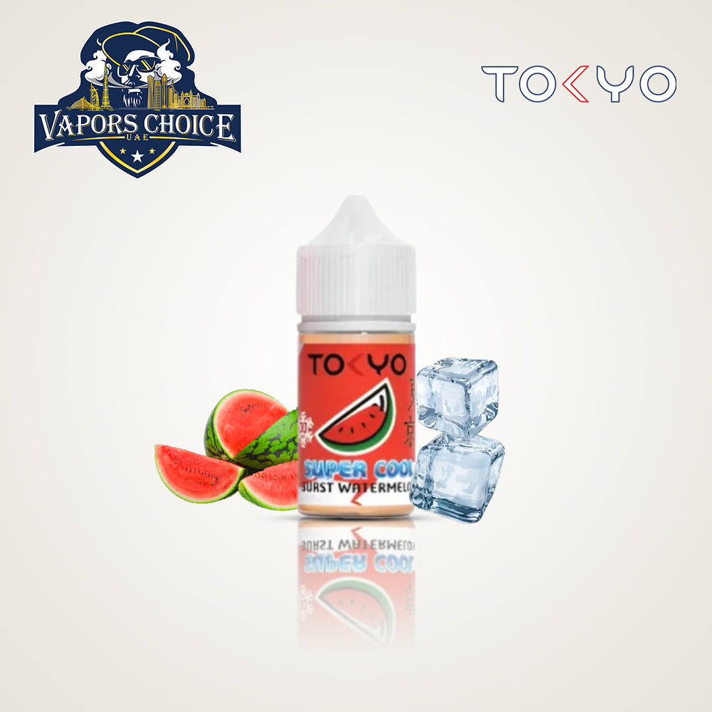 TOKYO E-JUICES SALTNIC 30ML SUPER COOL Burst Watermelon UAE Al Ain