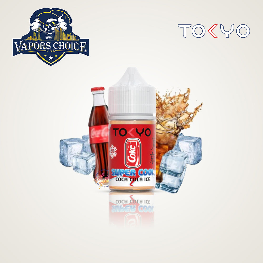 TOKYO E-JUICES SALTNIC 30ML SUPER COOL Coca Cola Ice UAE Ajman