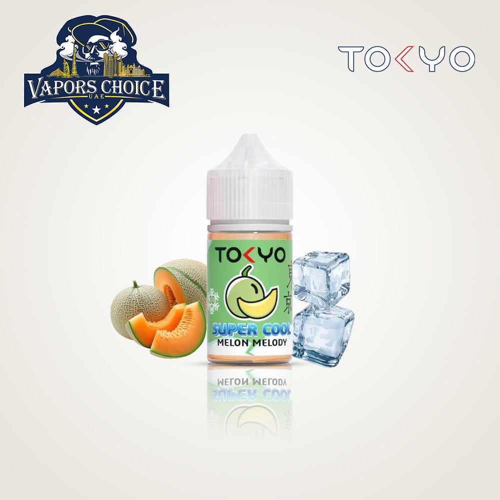 TOKYO E-JUICES SALTNIC 30ML SUPER COOL Melon Melody UAE Ras Al Khaimah
