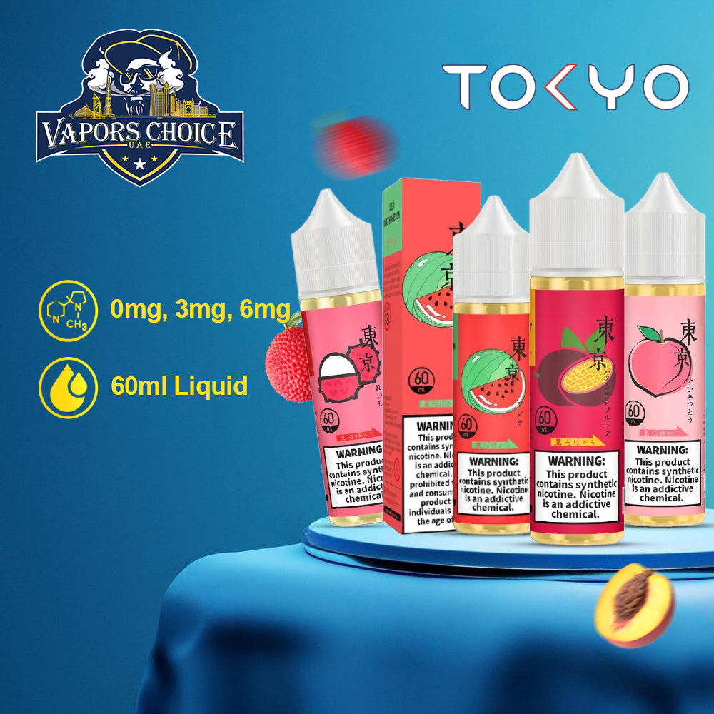 TOKYO E-Juices E-Liquids 60ML UAE Abu Dhabi