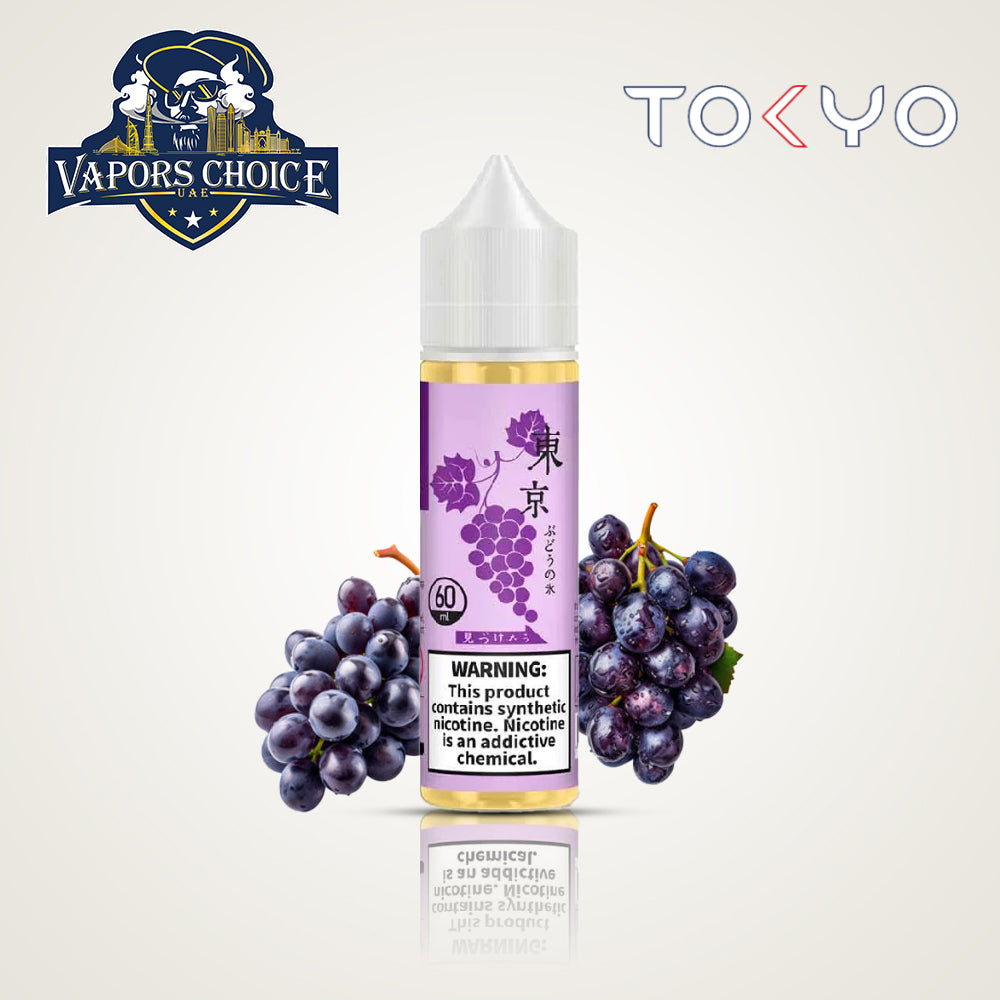 TOKYO E-Juices E-Liquids 60ML Iced Grape UAE Dubai