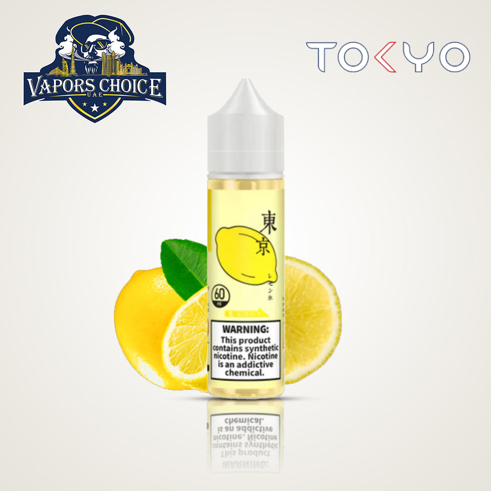 TOKYO E-Juices E-Liquids 60ML Iced Lemon UAE Ajman