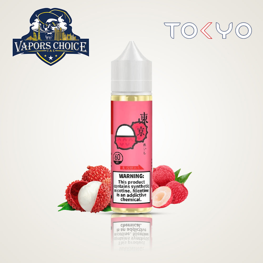 TOKYO E-Juices E-Liquids 60ML Iced Lychee UAE Sharjah