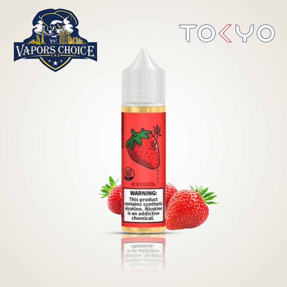 TOKYO E-Juices E-Liquids 60ML Iced Strawberry UAE Dubai