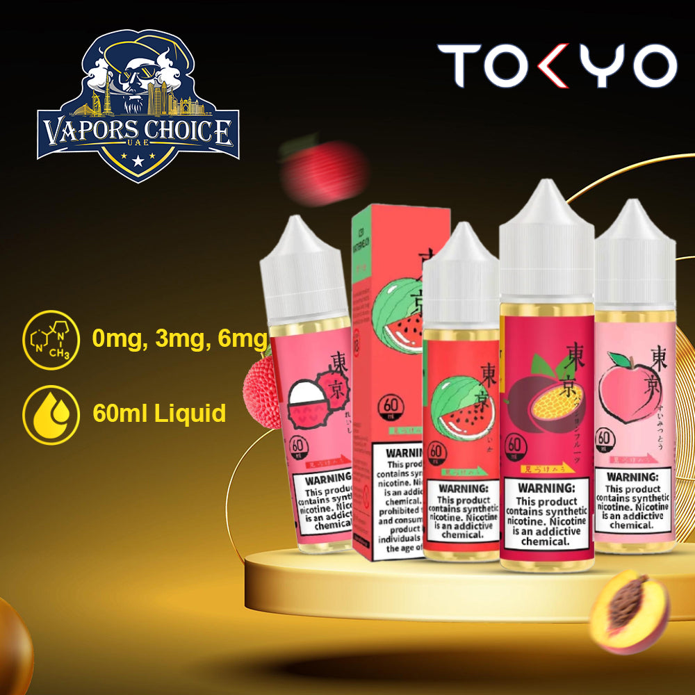 TOKYO E-Juices E-Liquids 60ML UAE Dubai