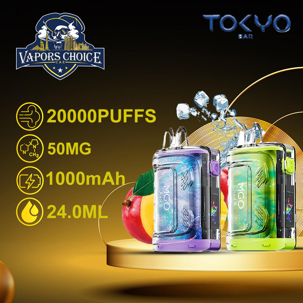 TOKYO BAR 20000 Puffs (50mg) - Disposable Vape 2st UAE Dubai